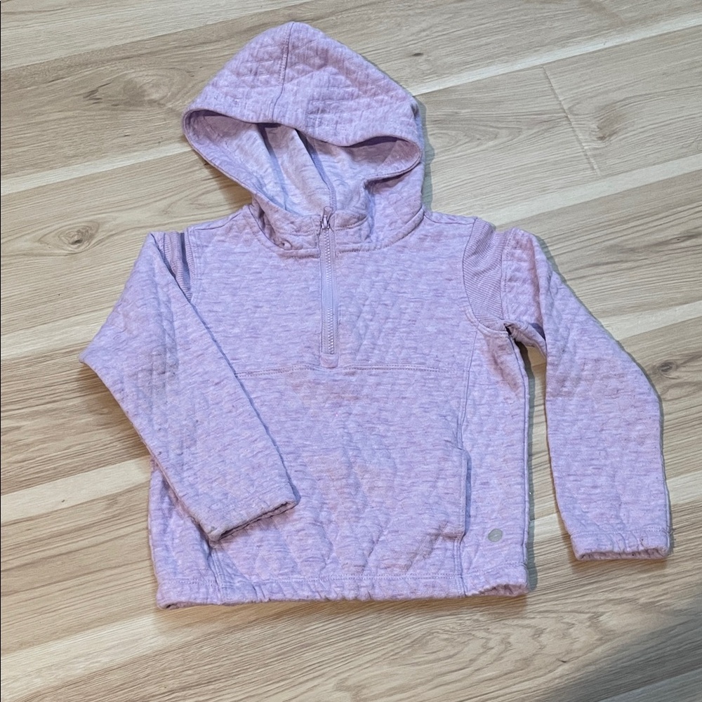 Avia Light Purple Kids' Quilted Hoodie